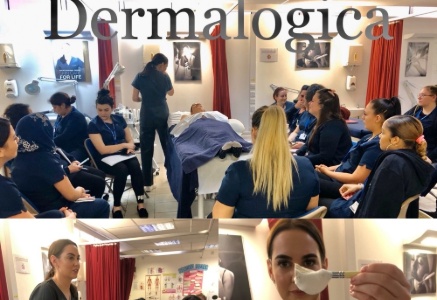 Dermalogica visit Beauty Therapy students