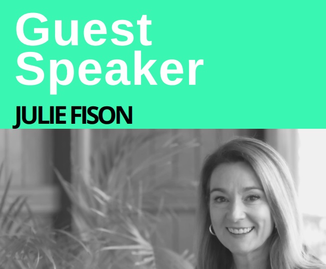 Guest Speaker, Julie Fison, Author